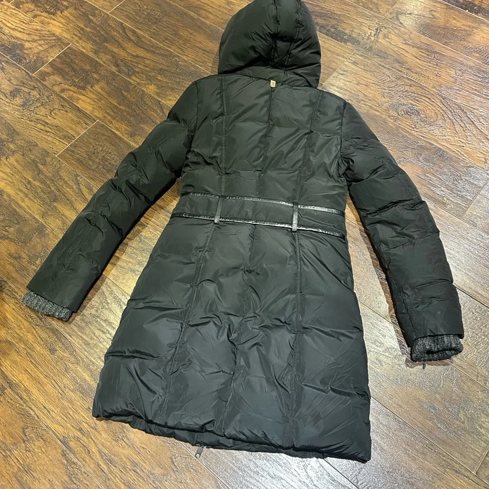 Mackage black and dark Gray Puffer Jacket with wool collar size S - Picture 2 of 10